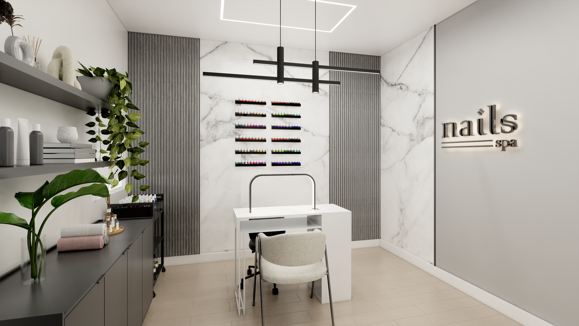 Nails Monochrome edition